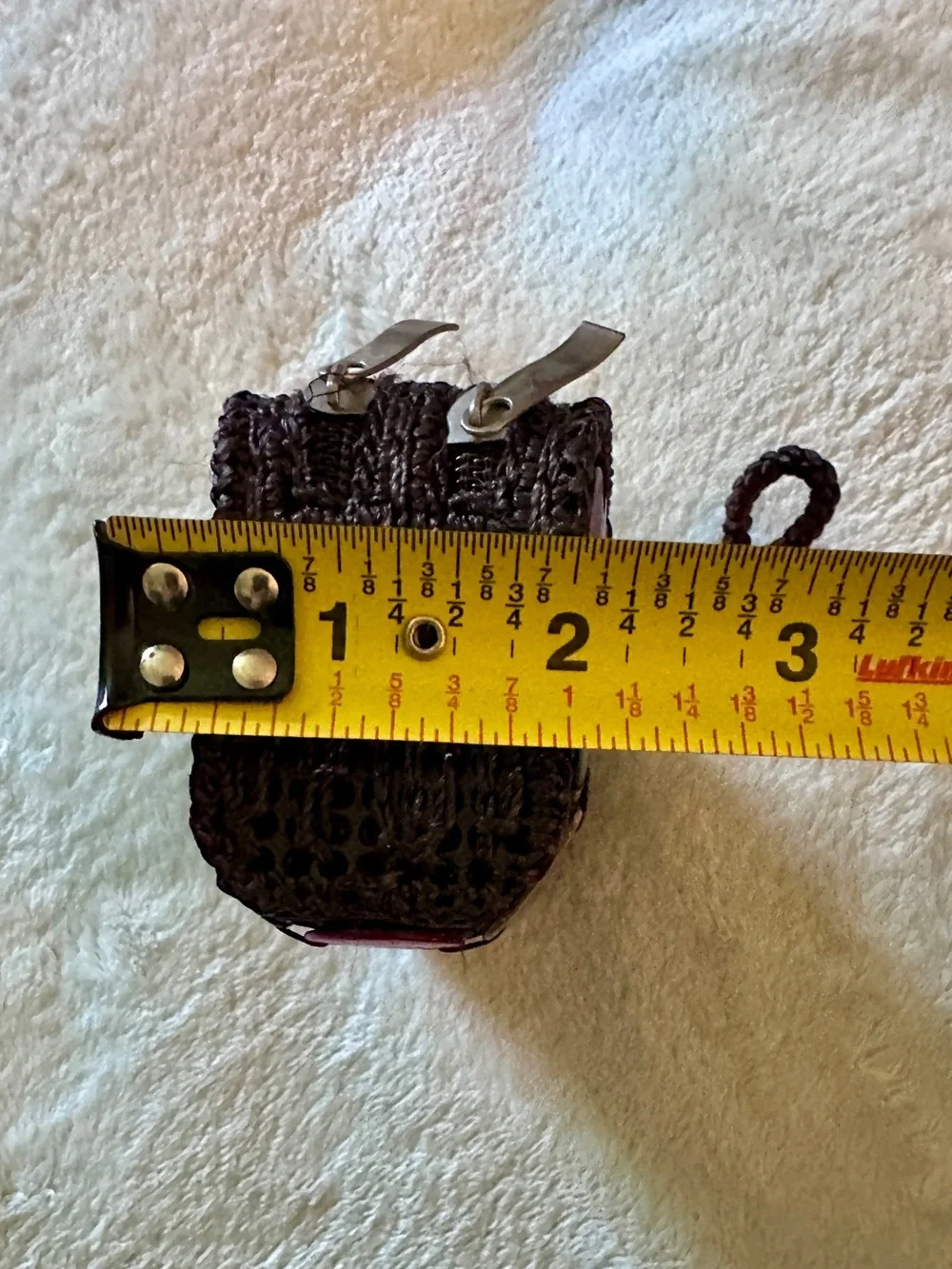 Vintage Carribean Wristlet with Smooth Colorful Coconut Shell Coins